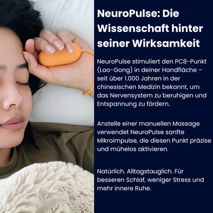 NeuroPulse™ – Ruhe und Schlaf nur einen Fingertipp entfernt