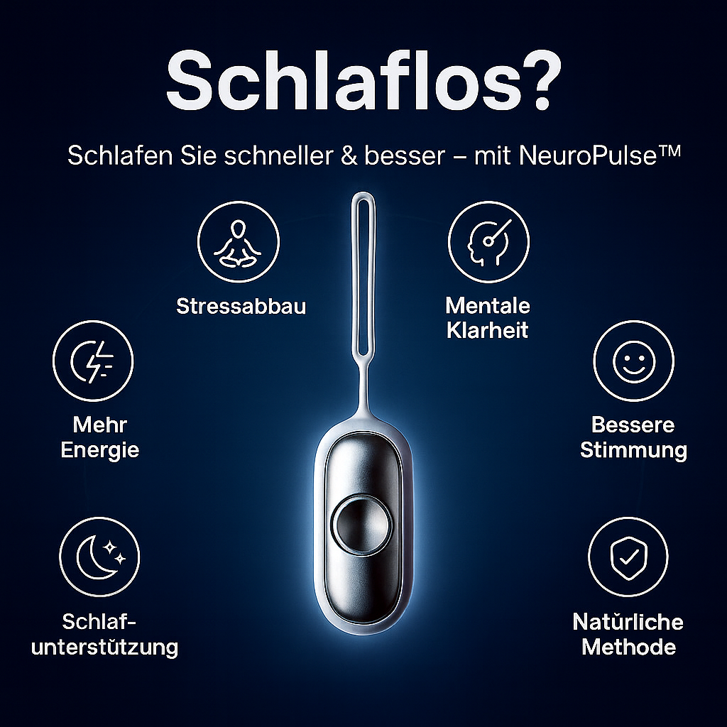 NeuroPulse™ – Ruhe und Schlaf nur einen Fingertipp entfernt