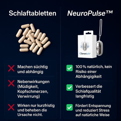 NeuroPulse™ – Ruhe und Schlaf nur einen Fingertipp entfernt